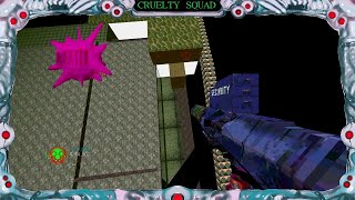 Cruelty Squad Speedrun  All Endings 1346 InGame Timer New Game [upl. by Aihsenek]