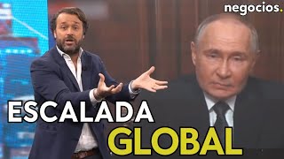 Escalada global de la guerra de Ucrania las claves del discurso de Putin y su amenaza a Occidente [upl. by Letnohs]