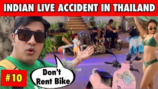 Live Accident Dont Rent Bike in Thailand 🇹🇭  Krabi Night Market  Krabi Vlog  Thailand Scam [upl. by Ardine]