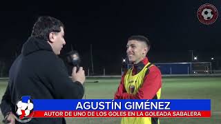 Agustín Giménez la figura Premios Santa Fe de Ciclón Racing  Colón [upl. by Rolfston]