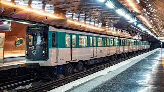 Cabride Ligne 11 à bord du MP59 de Châtelet à Rosny Bois Perrier [upl. by Eecal]