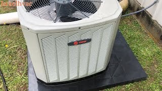 HVAC  Trane With a LG Compressor [upl. by Ahsienak]