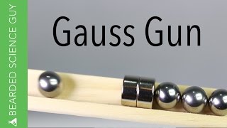 How to make a Gauss Gun Physics [upl. by Noak]