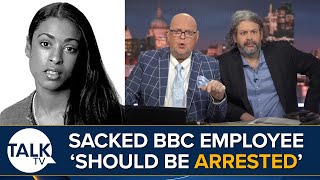 quotShe Should Be Arrestedquot  Sacked BBC Employee Faces Backlash For Antisemitic Comments [upl. by Ardnaxela]