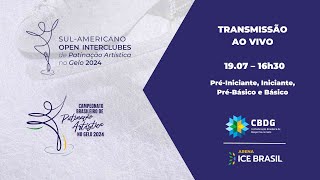 Camp Brasileiro amp II SulAmericano Open Interclubes de Patinação Artística no Gelo 2024 – pt 1 [upl. by Eilla]