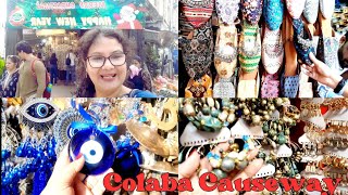 Colaba Causeway Market Best Mumbai Street ShoppingLatest New Year Collection [upl. by Arnuad]