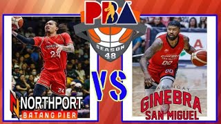 PBA LIVE  NORTHPORT vs BRGY GINEBRA I LIVE SCORES and COMMENTARY I FREE ENDING 300 4thQTR [upl. by Kcirad]