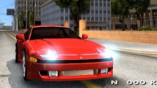 GTA San Andreas  Mitsubishi 3000GT 1993 EnRoMovies REVIEW [upl. by Onifur]