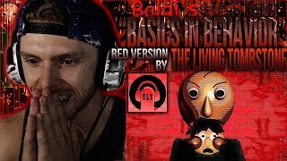 Vapor Reacts 712  BALDIS BASICS SONG quotBasics In Behavior REDquot by The Living Tombstone REACTION [upl. by Annet858]