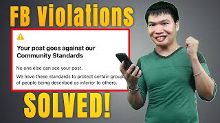 FACEBOOK VIOLATIONS How to CHECK and APPEAL 2021｜Community Standards｜Step by Step Tutorials [upl. by Nodab359]