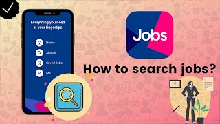 How to search jobs on JobStreet  JobStreet Tips [upl. by Akienaj]