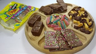 ASMR Chocolate✨unpacking and arranging chocolates and candies🍬🍭🍡🥮🍫for your satisfaction🥰 [upl. by Vokay]