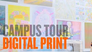 Digital Print Campus Tour  Royal College of Art [upl. by Ziwot]