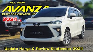 Update Harga Toyota avanza 2024 amp Review September 2024 [upl. by Orv444]