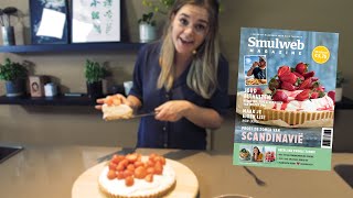 🍰 Roomijstaart met aardbeien hét coverrecept van Smulweb Magazine [upl. by Adrea]