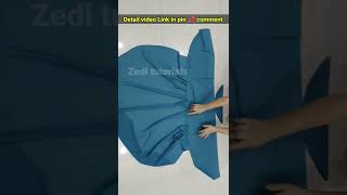 Instant Hijab Design Back Pleated hijab zeditutorials hijab instanthijab hijabdesign shorts [upl. by Clarissa]