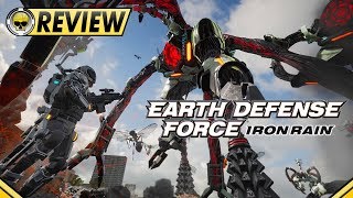 Earth Defense Force Iron Rain  REVIEW  Therapeutic Extermination [upl. by Everson]