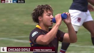 2019 Chicago ‘Chicko’ Doyle Rugby 7s Highlights [upl. by Hanahsuar751]