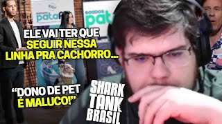 CASIMIRO REAGE O WALTER WHITE DA HIDRATAÇÃO CANINA NO SHARK TANK BRASIL  Cortes do Casimito [upl. by Ylam]