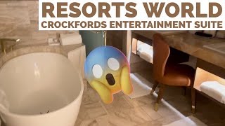 Crockfords West One Bedroom Entertainment Suite in Resorts World Las Vegas [upl. by Det]