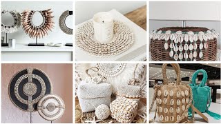 925 seashell craft ideas  sea shell art and craft ideas  DIY seashell crafts for home decoration [upl. by Davide]