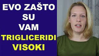 Evo zašto su vam TRIGLICERIDI VISOKI  dr Bojana Mandić [upl. by Ettari]