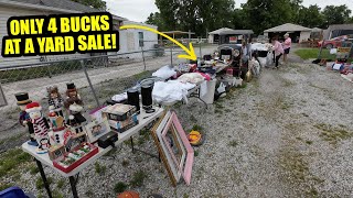 ONLY 4 AT A YARD SALE [upl. by Armillas]