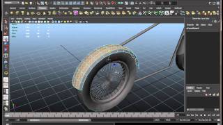 Maya Beginner Modeling Tutorial  Motorcycle  Part 4 of 13 [upl. by Aibara419]