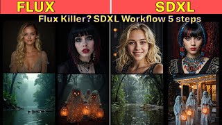 😱Flux Killer SDXL ComfyUI Workflow Better Image Quality with Daemon Node in 5 Simple Steps Tutorial [upl. by Gildea528]