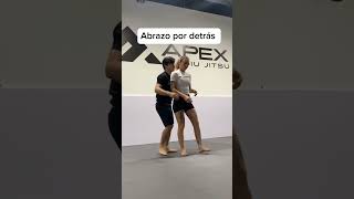 4 técnicas básicas de defensa personal en el jiu jitsu  por lulu1317 [upl. by Gemperle]