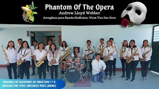 Phantom Of The Opera Ensamble de Saxofones del CECAM [upl. by Hgielac332]