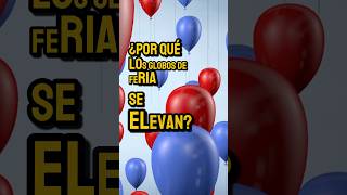 🎈 Globos de Helio ¿Por qué suben ciencia curiosidades educación [upl. by Ewell]