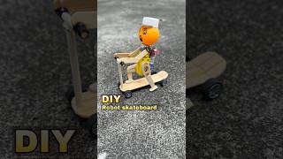 Diy creatif robot skateboard dari motor gearbox diy mainan toys amazing unik idea creative [upl. by Lime]