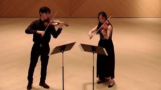 W A Mozart Duo for Violin amp Viola in BFlat Major K424 Adagio  Allegro  Toucan Duet [upl. by Colwen774]