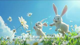 Hop Little Bunnies Hop Hop Hop  Fun Kids Song  Nursery Rhymes amp Baby Songs [upl. by Refenej]