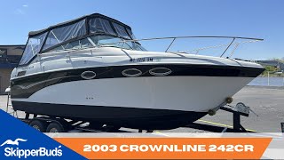 2003 Crownline 242CR Cruiser Tour SkipperBuds [upl. by Frannie]