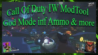 Call of Duty Infinite Warfare Mod Tool God Mode  UNLOCK ALL  ROUND CHANGER  LEVEL  ZM  MP [upl. by Ecirtnuahs]