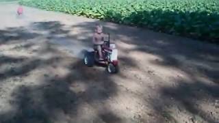 Farmall Pedal tractor with motor 3 [upl. by Garate201]