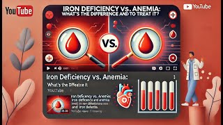 Iron Deficiency vs Anemia What’s the Difference and How to Treat It [upl. by Lean]