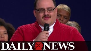 Kenneth Bone becomes internet star after second presidential debate [upl. by Farr650]