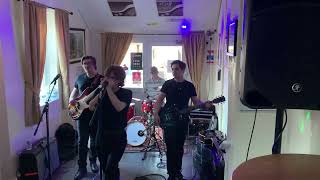 Roadhouse Blues The Doors cover  The Oddfellows Arms Cwmbran 5524 [upl. by Adnirol605]