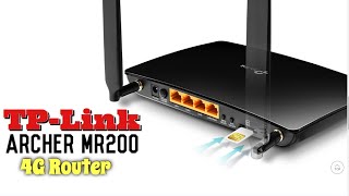 TPLink Archer MR200 Unboxing And Configuration [upl. by Galvan]