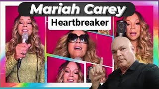 Mariah Carey  Heartbreaker  Acapella  REACTION mariahcarey music [upl. by Hnid810]