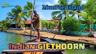 Indian Giethoorn  Amazing Munroe Island  Most beautiful Islands in India [upl. by Anual]