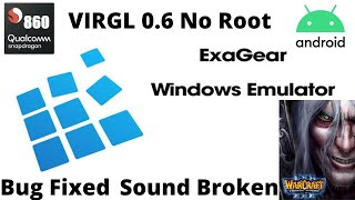 Exagear Virgl No Root Frozen Throne Android Fix Bug [upl. by Onibas]