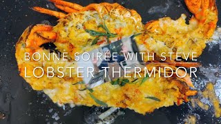 🦞 My Favorite Lobster Dish Lobster Thermidor The Ultimate Winter Meal 🦞🔥❄️🇫🇷 [upl. by Afatsuom]