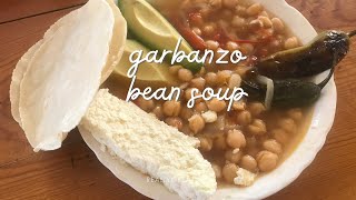 Garbanzo bean Soup cook with me￼ [upl. by Notnilc]