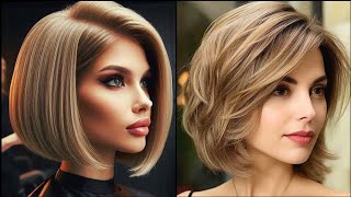 40 Outstanding Short Angled Bob Haircuts for an Easy New Look [upl. by Jonati580]