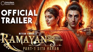 Ramayana  Official Trailer 2024  Sai Pallavi  Ranbir Kapoor  Sunny Deol  Yash  NiteshTiwari [upl. by Rawley48]