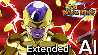 TEQ Golden Frieza but the OST is extended by AI  Dokkan Battle [upl. by Andrej]